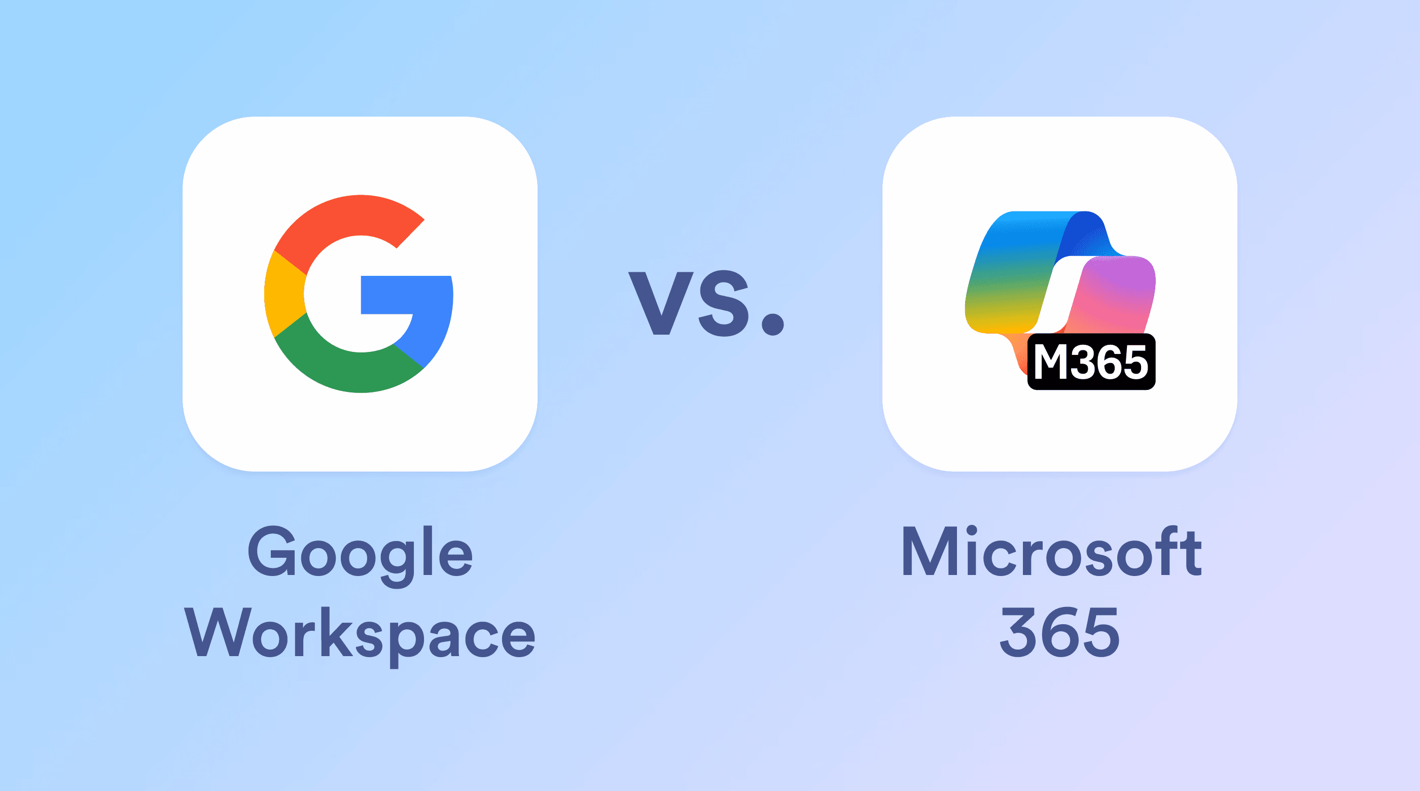 Microsoft 365 vs Google Workspace: Qual escolher em 2026?